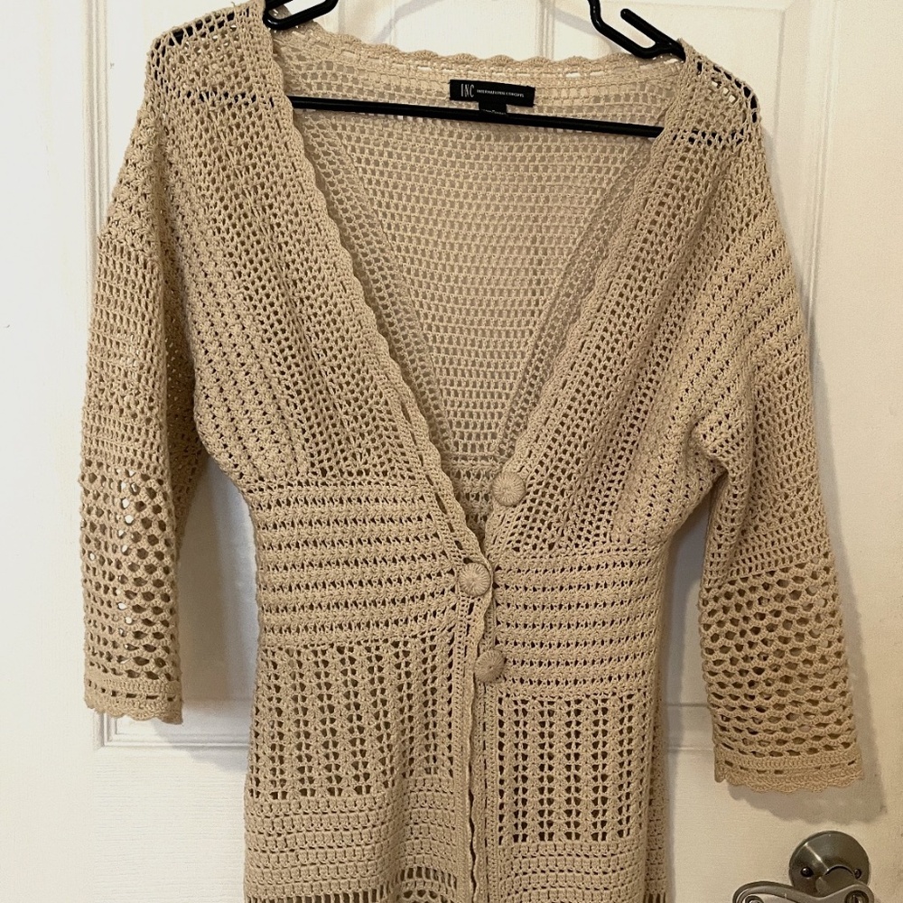 American Vintage Women's Cream Cardigan